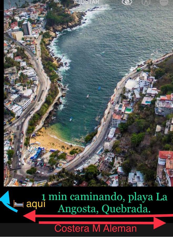 Departamento Sobre Costera, 1Min La Quebrada, 3M Playas Y Yates Διαμέρισμα Ακαπούλκο Εξωτερικό φωτογραφία